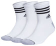 adidas Men's Cushioned 3-Stripe 3.0 3-Pack High Quarter Socks adidas
