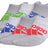 adidas Youth Superlite Badge of Sport 6-Pack No Show Socks adidas