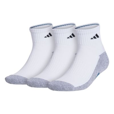 adidas Men's Cushioned X 3 3-Pack Quarter Socks