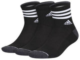 adidas Men's Cushioned 3-Stripe 3.0 3-Pack High Quarter Socks adidas