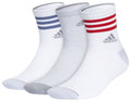 adidas Men's Cushioned 3-Stripe 3.0 3-Pack High Quarter Socks adidas