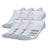 adidas Youth Cushioned Angle Stripe 6-Pack No Show Socks adidas