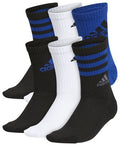 adidas Youth Cushioned Mixed 6-Pack Crew Socks adidas