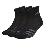 adidas Men's Superlite Stripe 3 3-Pack Quarter Socks adidas