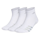 adidas Men's Superlite Stripe 3 3-Pack Quarter Socks adidas