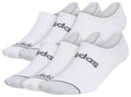 adidas Men's Superlite Linear 3 6-Pack Super No Show Socks adidas