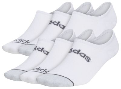 adidas Men's Superlite Linear 3 6-Pack Super No Show Socks adidas