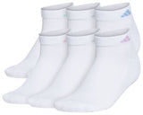 adidas Women's Athletic Cushioned 6-Pack Low Cut Socks adidas