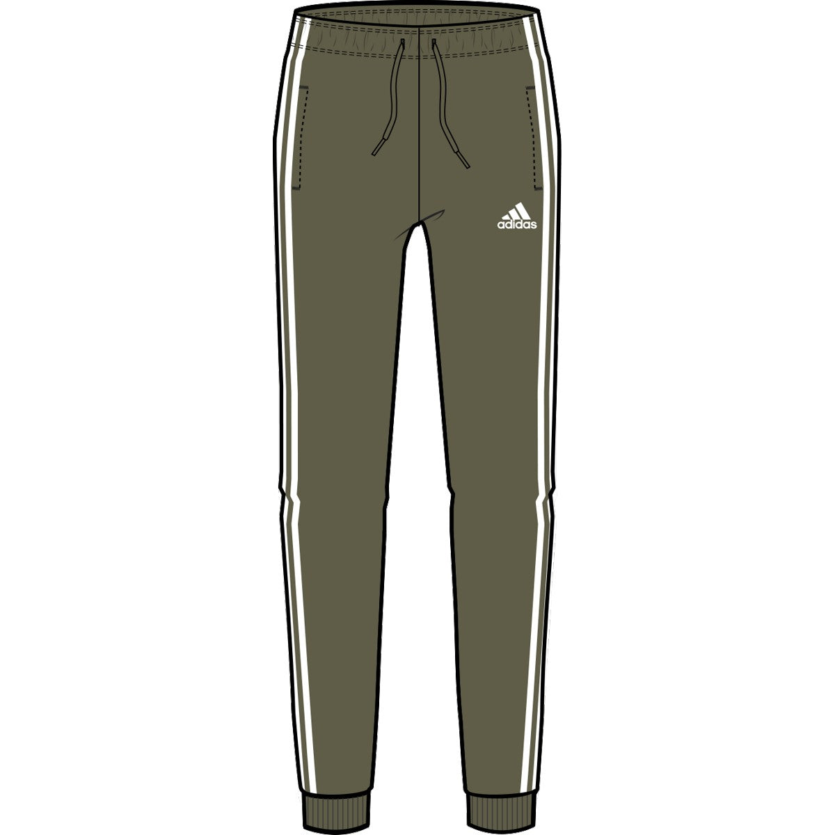 adidas Women's Warm-Up Tricot Slim Tapered 3-Stripes Track Pants adidas