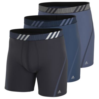 adidas Men's Sport Performance Mesh 3-Pack Boxer Brief adidas
