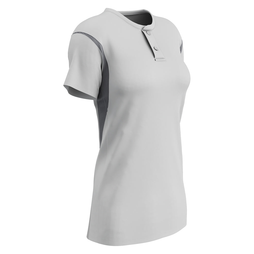 Champro Woman's Legacy 2-Button Softball Jersey Champro