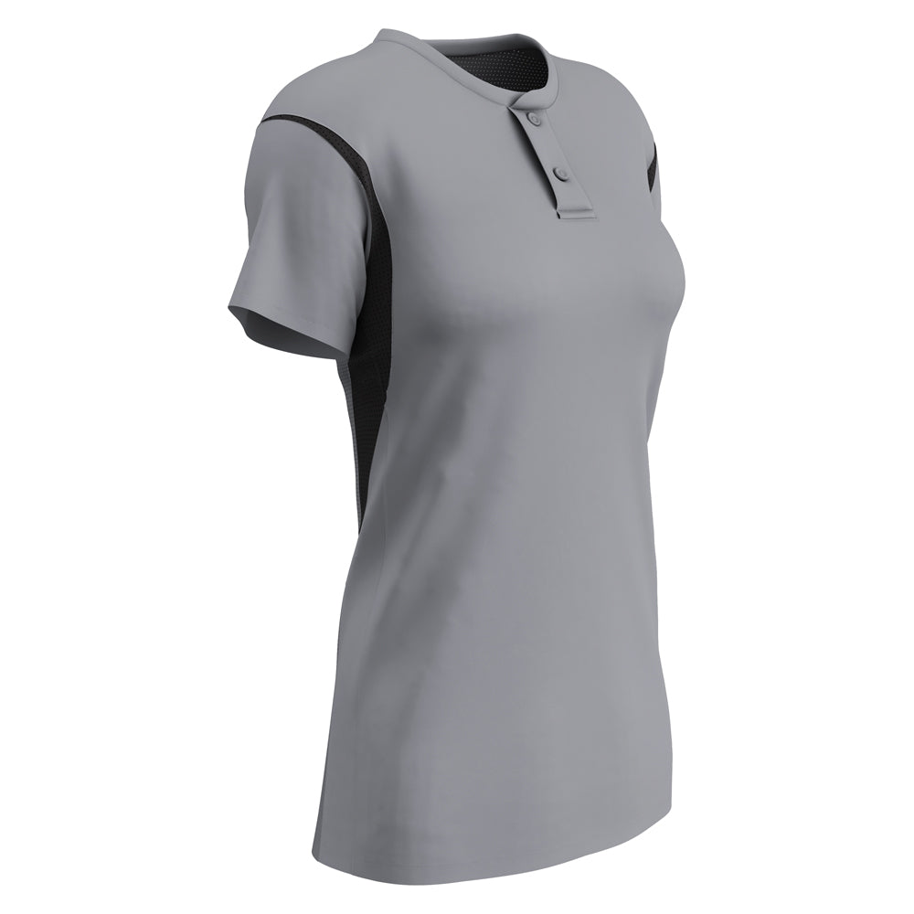Champro Girls Legacy 2-Button Softball Jersey Champro