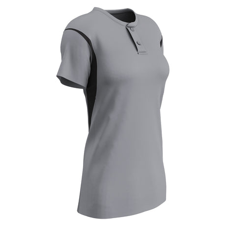 Champro Girls Legacy 2-Button Softball Jersey Champro