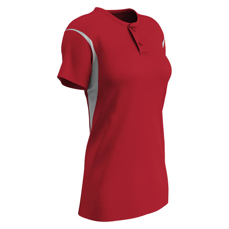 Champro Girls Legacy 2-Button Softball Jersey Champro