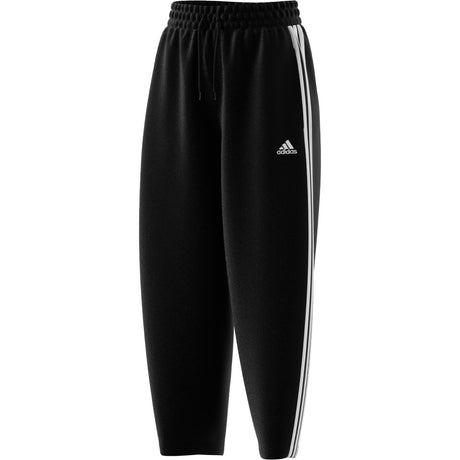 adidas Women's Essentials 3-Stripes Open Hem Fleece Sweatpants adidas