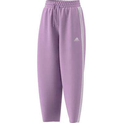adidas Women's Essentials 3-Stripes Open Hem Fleece Sweatpants