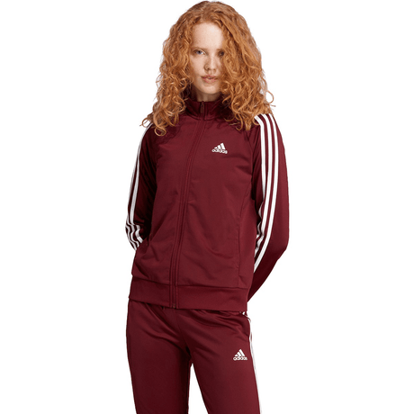 adidas Women's Warm-Up Tricot Slim 3-Stripes Track Jacket adidas