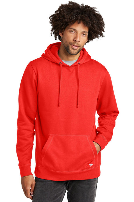 New Era Comeback Fleece Pullover Hoodie. NEA550 Corporate Apparel Sweatshirts & Fleece