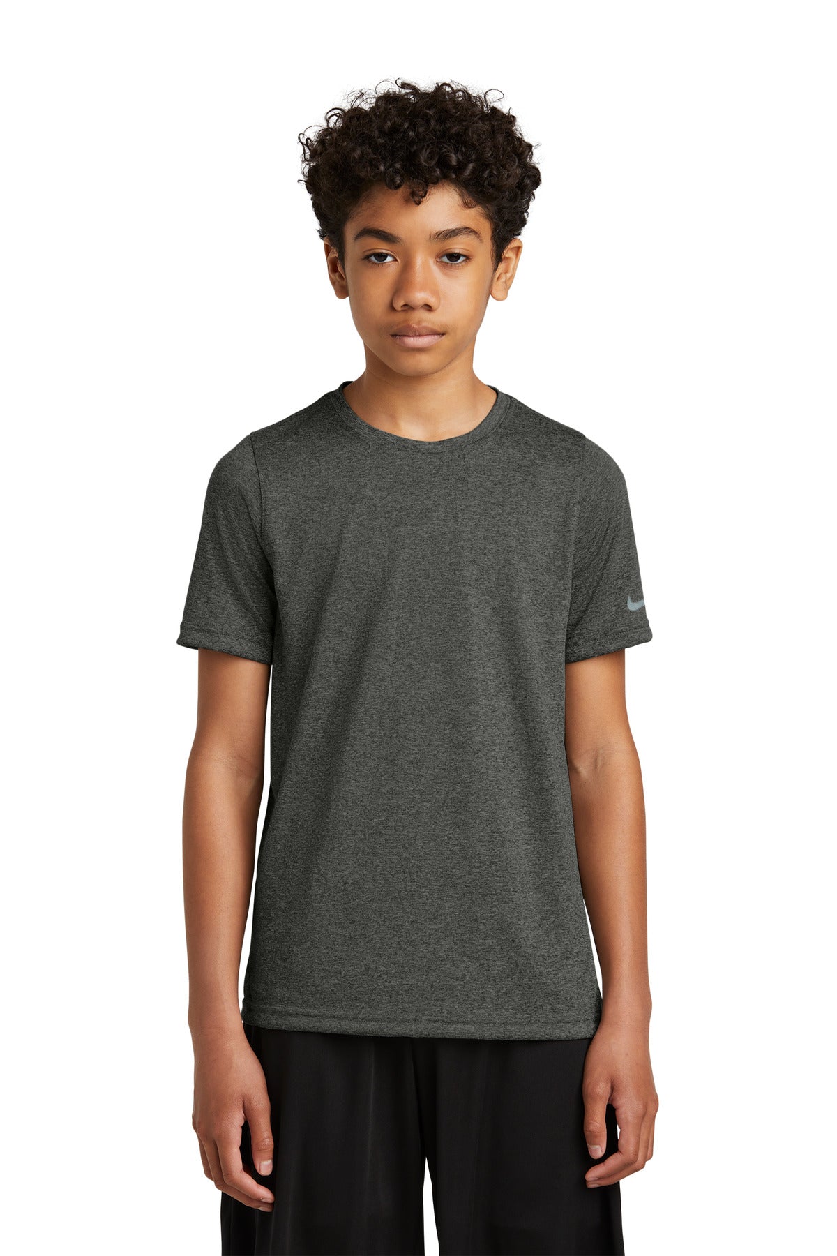 Nike Youth Swoosh Sleeve rLegend Tee Shirt. NKDX8787