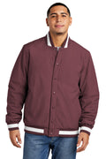 Sport-Tek® Insulated Varsity Jacket Sport-Tek