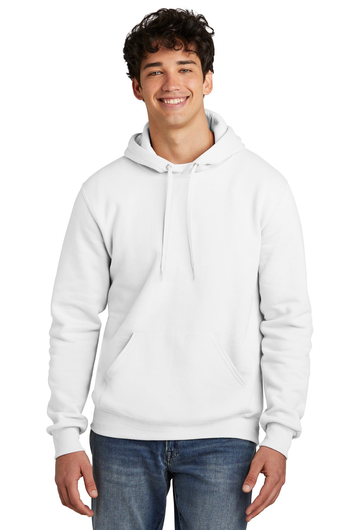 Jerzees Men's Eco™ Premium Blend Fleece Pullover Hooded Sweatshirt Jerzees