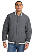 Sport-Tek® Insulated Varsity Jacket Sport-Tek