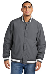 Sport-Tek® Insulated Varsity Jacket Sport-Tek
