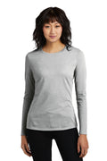 District Women's Perfect Blend CVC Long Sleeve Tee DT110 Womens Apparel Shirts & Tops