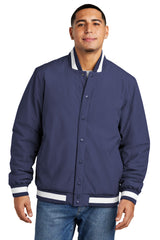 Sport-Tek® Insulated Varsity Jacket Sport-Tek