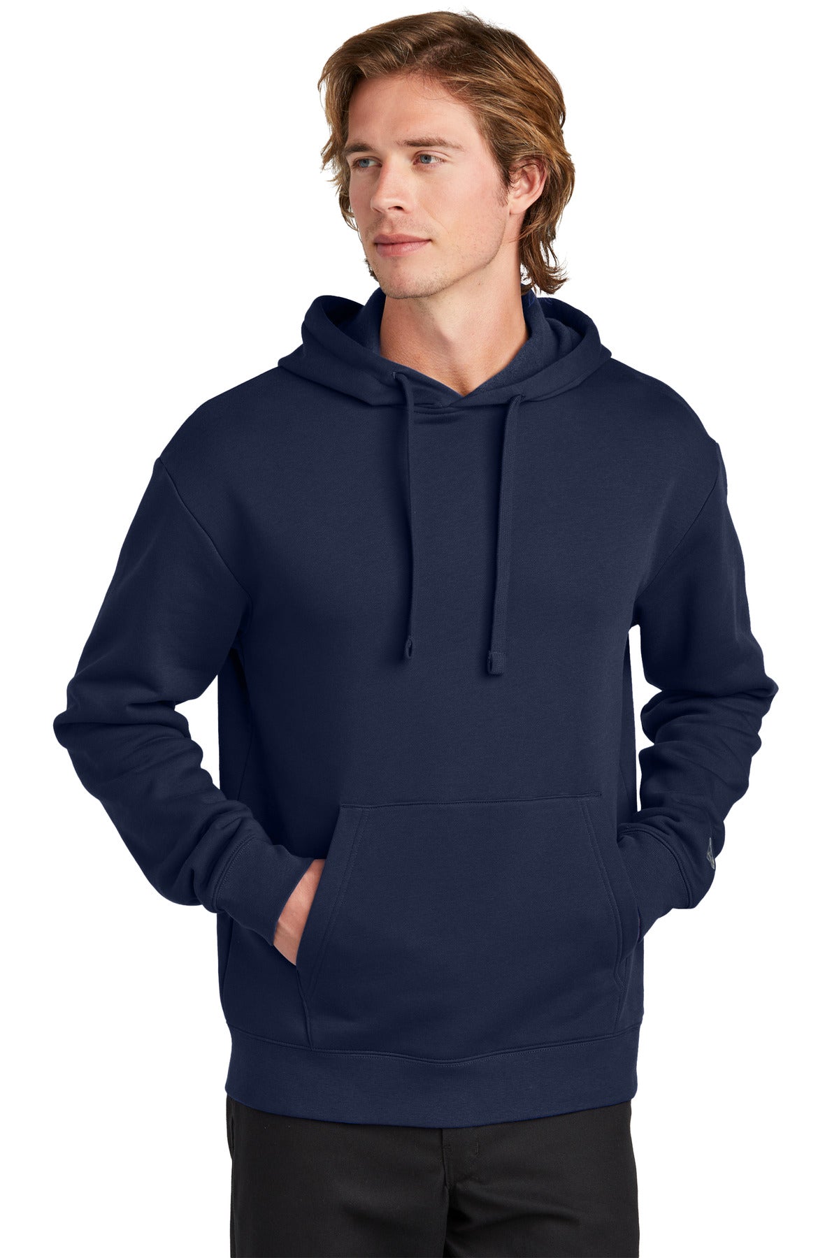 New Era Heritage Fleece Pullover Hoodie. NEA525 New Era