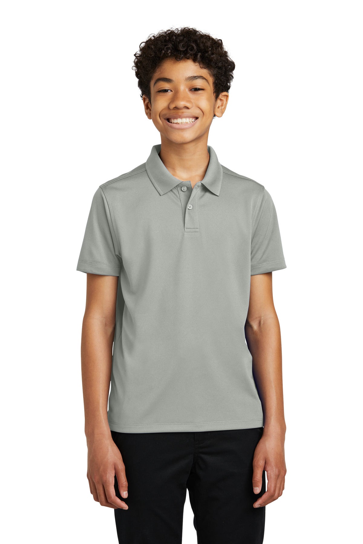 Port Authority® Youth Dry Zone® UV Micro-Mesh Polo Port Authority