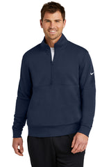 Nike Men's Club Fleece Sleeve Swoosh 1/2 Zip. NKDX6718
