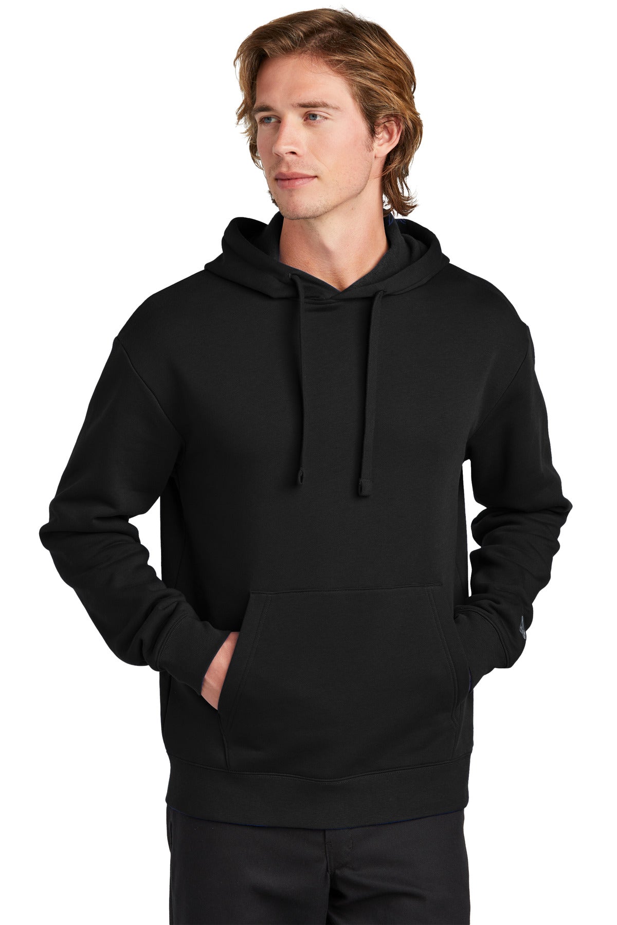 New Era Heritage Fleece Pullover Hoodie. NEA525 New Era
