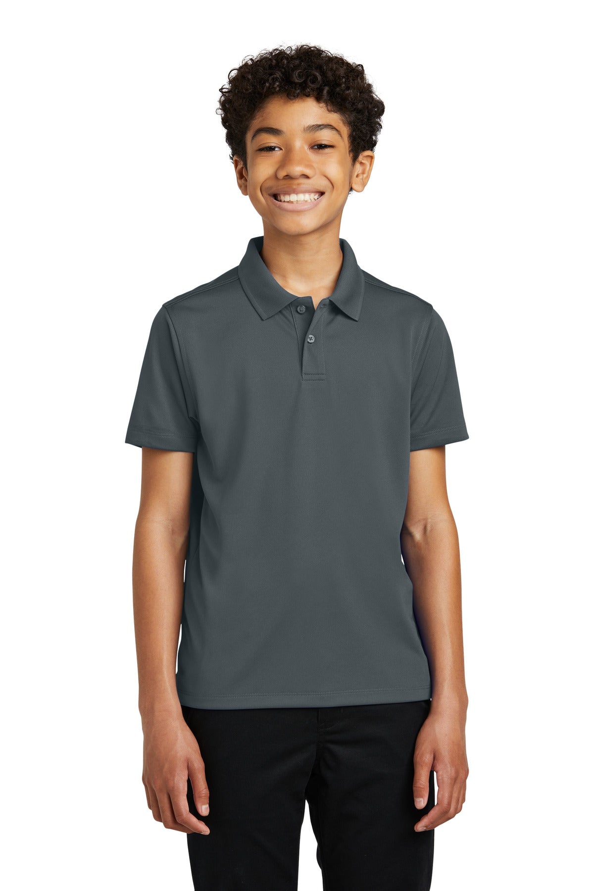 Port Authority® Youth Dry Zone® UV Micro-Mesh Polo Port Authority