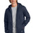 New Era Comeback Fleece Full-Zip Hoodie. NEA551 New Era