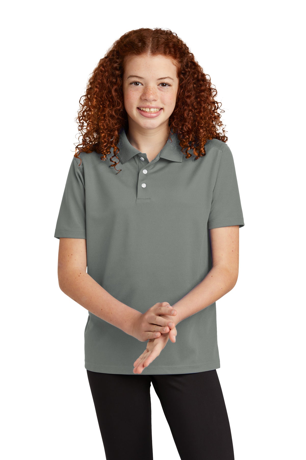Sport-Tek® Youth UV Micropique Polo Sport-Tek