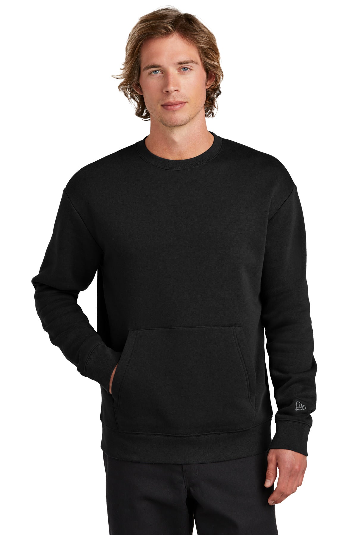 New Era Heritage Fleece Pocket Crew. NEA527 New Era