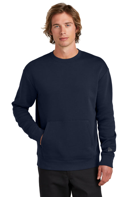 New Era Heritage Fleece Pocket Crew. NEA527 New Era