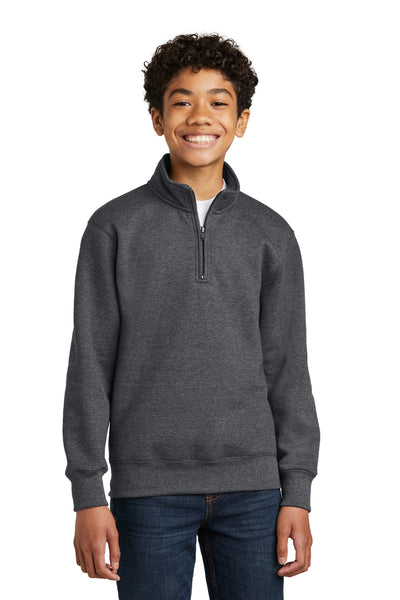 Port & Company ® Youth Core Fleece 1/4-Zip Pullover Sweatshirt