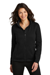 Port Authority® Ladies Arc Sweater Fleece Jacket Port Authority