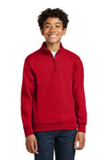 Port & Company ® Youth Core Fleece 1/4-Zip Pullover Sweatshirt Port & Company