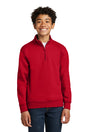 Port & Company ® Youth Core Fleece 1/4-Zip Pullover Sweatshirt Port & Company