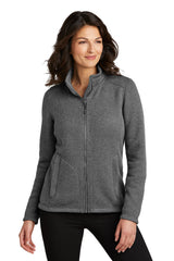 Port Authority® Ladies Arc Sweater Fleece Jacket Port Authority