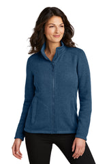 Port Authority® Ladies Arc Sweater Fleece Jacket Port Authority