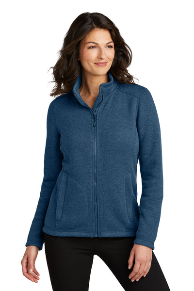 Port Authority® Ladies Arc Sweater Fleece Jacket