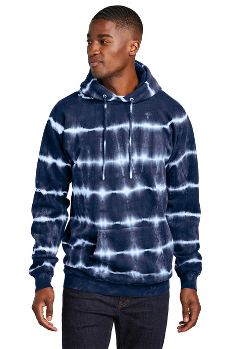 Port & Company ®Allover Stripe Tie-Dye Fleece Port & Company