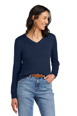 Brooks Brothers Women's Washable Merino V-Neck Sweater. BB18411 Brooks Brothers