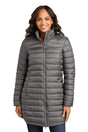Port Authority® Ladies Horizon Puffy Long Jacket Port Authority