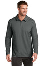 TravisMathew Men's Oceanside Heather Long Sleeve Polo TM1MZ343