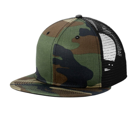 New Era Standard Fit Snapback Trucker Cap. NE4030 New Era